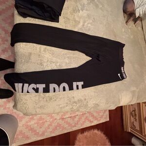 Nike Women's Black 'Just Do It' Leggings